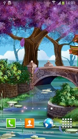 Magic Garden Android Wallpaper Image 1