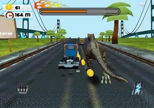 Dinosaur Run Android Game Image 1