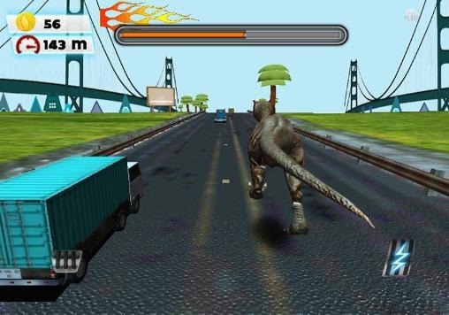 Dinosaur Run Android Game Image 2