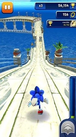Sonic Dash Android Game Image 1