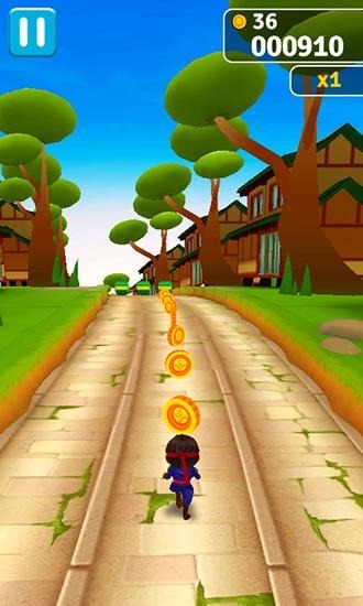 Ninja Kid Run Android Game Image 2