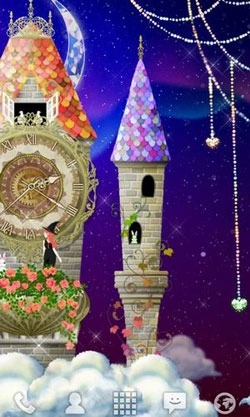 Magical Clock Tower Android Wallpaper Image 2