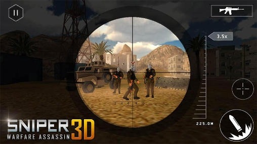 Sniper Warfare Assassin 3D Android Game Image 2