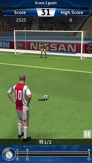 UEFA Champions League: PES Flick Android Game Image 2