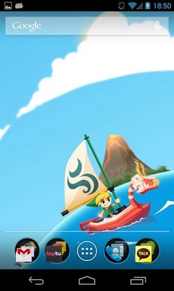 Zelda: Wind Waker Android Wallpaper Image 1