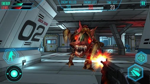 Alien Space Shooter 3D Android Game Image 1