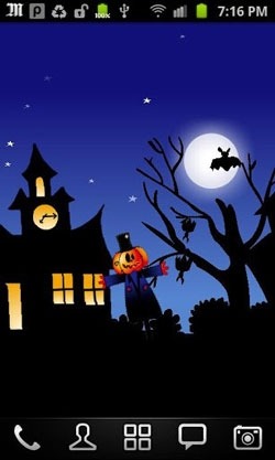 Halloween: Moving World Android Wallpaper Image 2