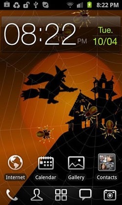 Halloween: Spiders Android Wallpaper Image 2