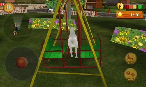 Crazy Goat In Town 3D Android Game Image 1