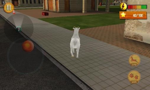 Crazy Goat In Town 3D Android Game Image 2