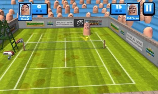 Fingertip Tennis Android Game Image 1