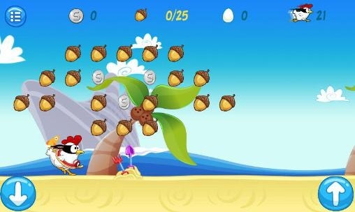 Ninja Chicken: Beach Android Game Image 1