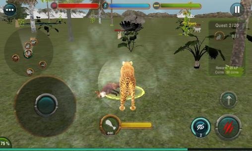 Angry Cheetah Simulator 3D Android Game Image 1