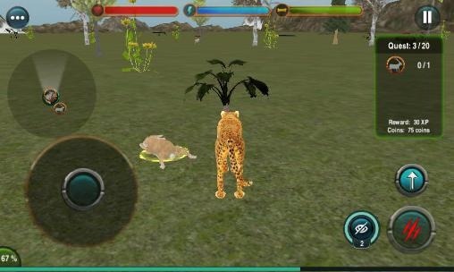 Angry Cheetah Simulator 3D Android Game Image 2