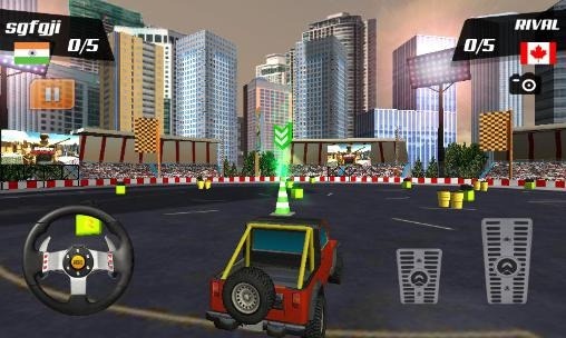 Car Racing Stunts 3D Android Game Image 1