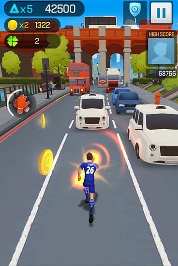 Chelsea Runner: London Android Game Image 1
