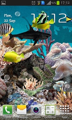 Aquarium 3D Android Wallpaper Image 2