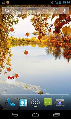 Autumn River HD Android Wallpaper Image 2