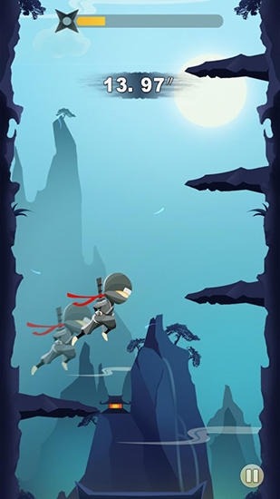 Ninja: Cliff Jump Android Game Image 2
