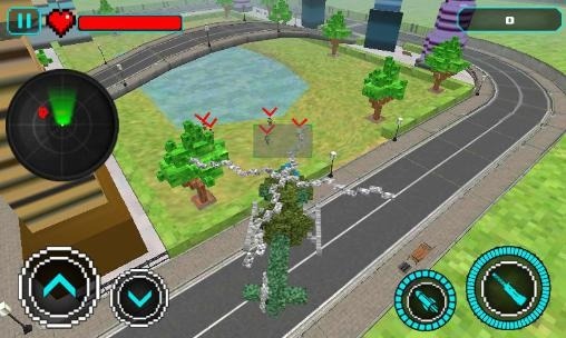 Blocky Copter In Compton Android Game Image 1