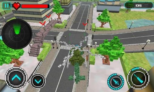 Blocky Copter In Compton Android Game Image 2