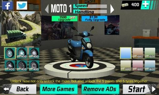 Moto Rider 3D: City Mission Android Game Image 1