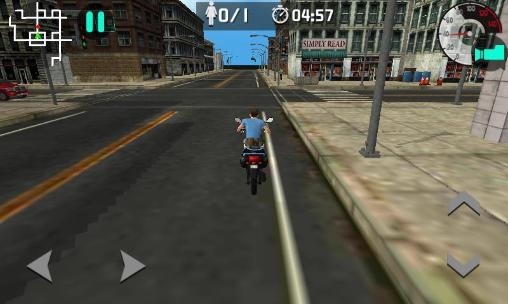 Moto Rider 3D: City Mission Android Game Image 2