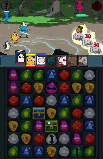 Adventure Time: Puzzle Quest Android Game Image 1