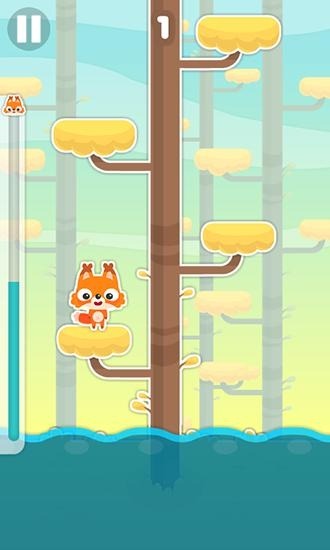 Jumping Fox: Climb That Tree! Android Game Image 1