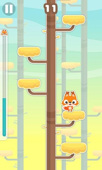 Jumping Fox: Climb That Tree! Android Game Image 2