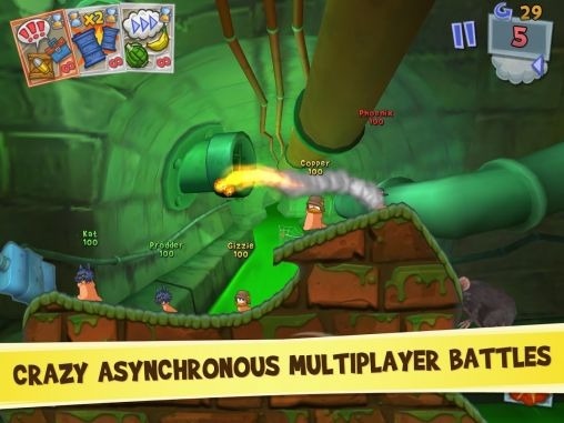 Worms 3 Android Game Image 2