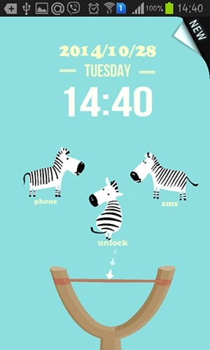 Funny Zebra Android Wallpaper Image 2
