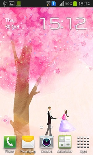 Love Tree Android Wallpaper Image 1