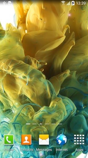 Ink In Water Android Wallpaper Image 2