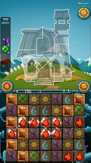Naughty Dragons Saga: Match 3 Android Game Image 1