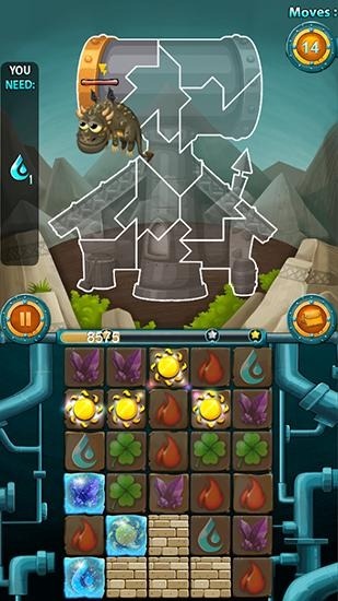 Naughty Dragons Saga: Match 3 Android Game Image 2