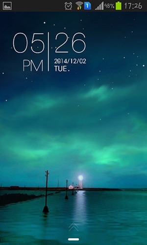 Dynamic Aurora Android Wallpaper Image 2