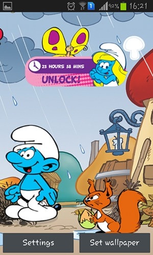 The Smurfs Android Wallpaper Image 1