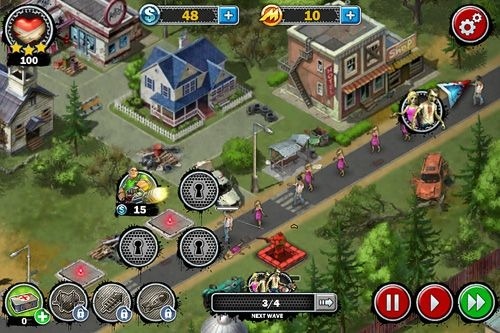 Zombies: Line Of Defense. War Of Zombies Android Game Image 1