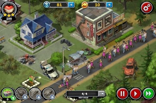 Zombies: Line Of Defense. War Of Zombies Android Game Image 2