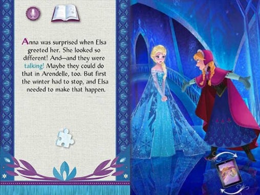 Disney. Frozen: Storybook Deluxe Android Game Image 1
