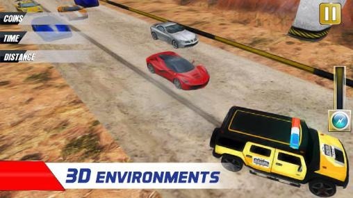 Extreme Police Car Racer Android Game Image 1