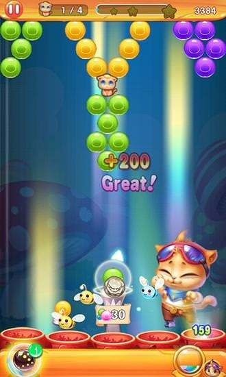 Bubble Cat 3 Android Game Image 2