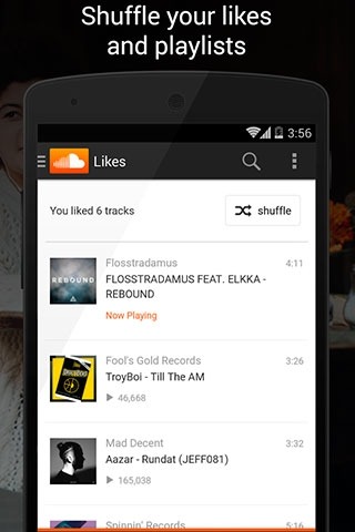 SoundCloud - Music and Audio Android Application Image 2