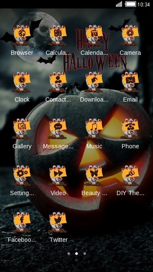 Halloween CLauncher Android Theme Image 2