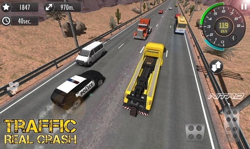 Real Racer Crash Traffic 3D Android Game Image 1
