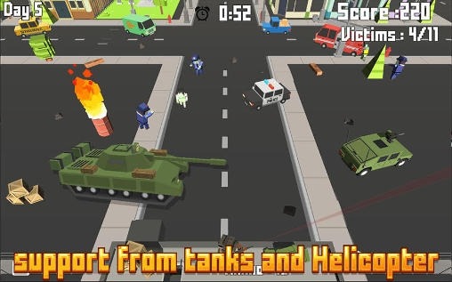 Pixel Shooter: Zombies Android Game Image 1