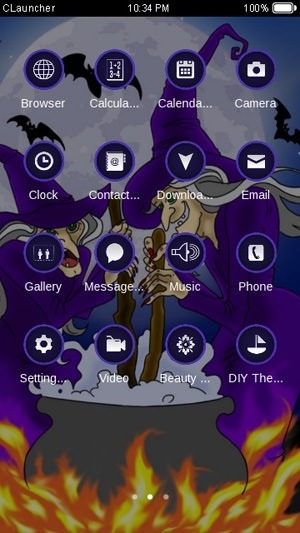 Witches Brew CLauncher Android Theme Image 2