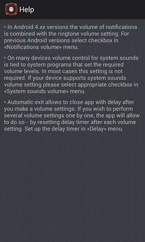 ABC Volume Android Application Image 1