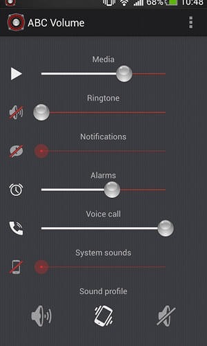ABC Volume Android Application Image 2